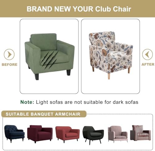 Stretch Chair Covers Armchair Slipcovers - Image 5