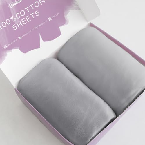 Bassinet Sheets for SNOO Smart Sleeper Baby Bassinet, 100% Cotton, 2 Pack by Bilobanbabybedding