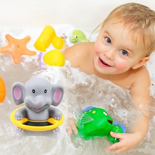 Cartoon Elephant Bath Tub Thermometer Electronic Temperature Thermometer - Image 5