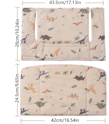 Baby Cushion Set Soft and Comfort High Chair Cushion - Image 3