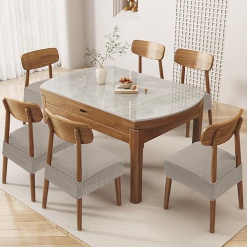 Genina Waterproof Chair Covers for Dining Room - Image 2