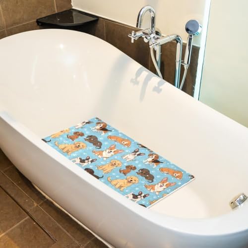 Baby Bath Mat Non Slip 26.8"x15.1" Bathtub Mat - Image 5