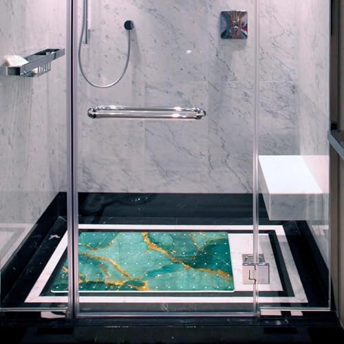 Non Slip Bathtub and Shower Mat 26.8x15.1 inch, Bath Mat - Image 6