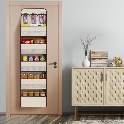 Univivi Fabric Over Door Hanging Organizer - Image 6