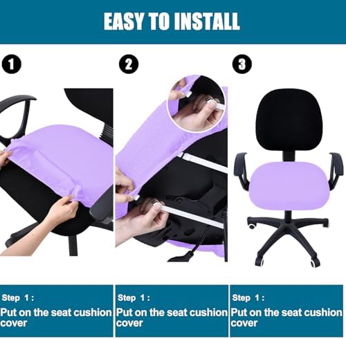 Smiry Office Computer Chair Seat Covers - Image 7