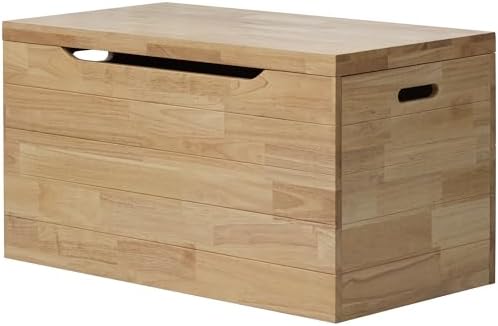 eHemco Solid Hardwood Storage Trunk, 35.5x18.63x19.5 - Image 7