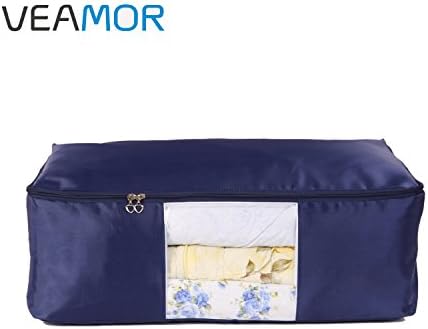 Blanket Storage Bags Pillow Bedspread Bedding Clothes Organizer Storage - Image 2