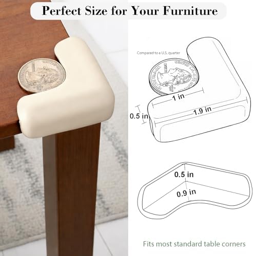 Corner Protector for Baby, 12 Pack EVA Foam Baby Proofing Corner Guards - Image 6