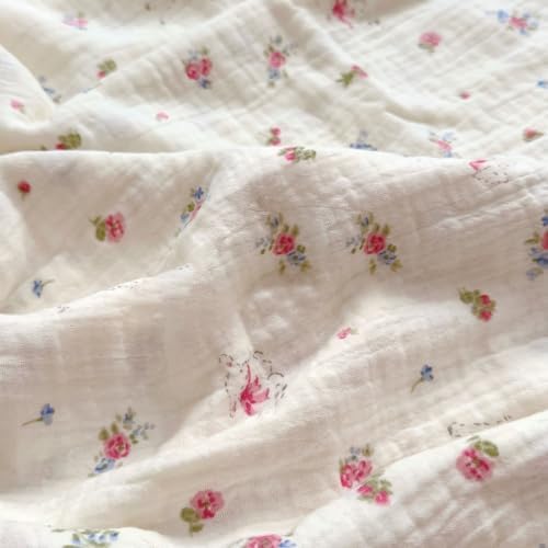 BuLuTu Cotton Kids Pillowcase Standard Size 20"x26", Flower & Sheep Pattern - Image 4