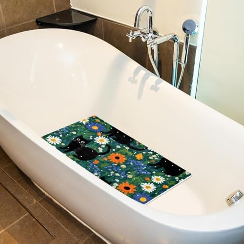 Non Slip Shower Mat Bathtub Mat 15.1x26.8 Inch, Quick Dry Bath Mat - Image 5