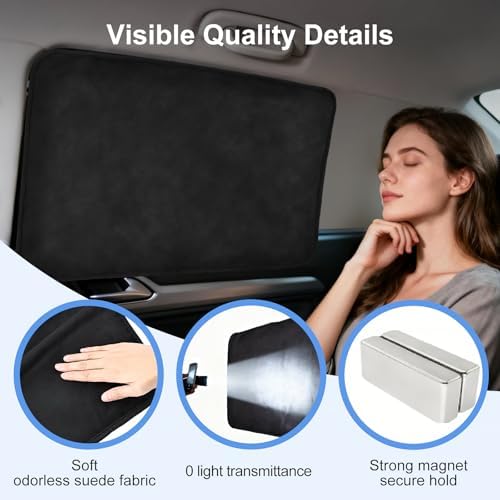 XCBYT Magnetic Car Window Shades - Image 6