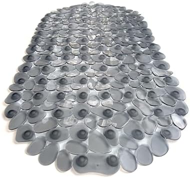 “Pebbles” Non-Slip Bathtub & Shower Mat 27”x14” Oval - Image 3