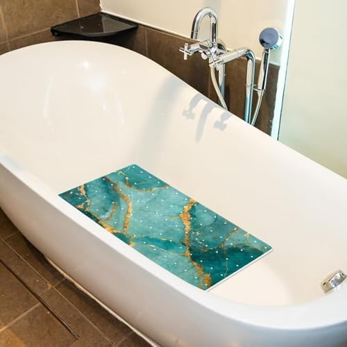 Non Slip Bathtub and Shower Mat 26.8x15.1 inch, Bath Mat - Image 5