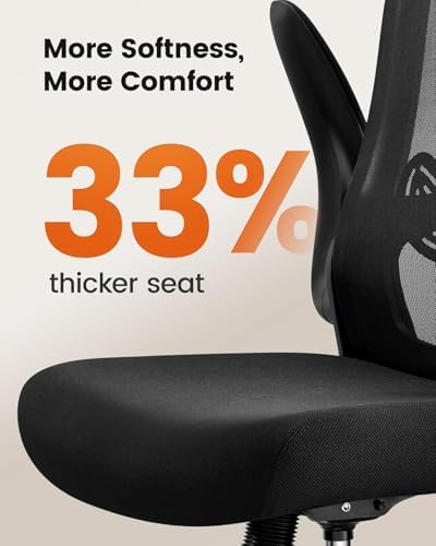 ErGear Drafting Chair with Footrest Ring and Flip-Up Arms - Image 4