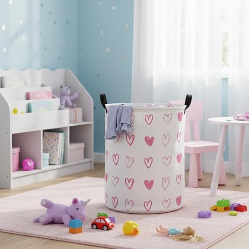 Baby Laundry Hamper kids laundry Basket Waterproof Laundry Bag - Image 3