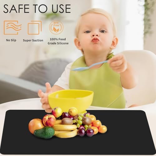 Large Silicone Mats for Kitchen Counter, 27.6 x 16'' Countertop Protector Mat - Image 2