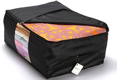 Comforter Storage Bags Pack of 2, Pillow Beddings/Blanket Clothes Organizer - Image 3