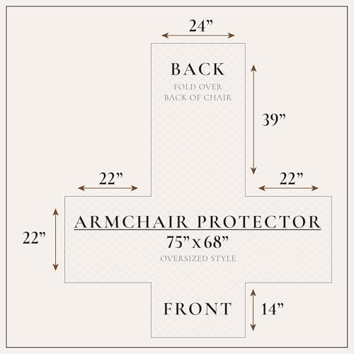Great Bay Home Reversible Chair Cover - Image 3