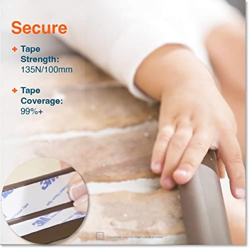 Roving Cove Baby Proof Edge Corner Protector, Large15ft Edge 4 Corners - Image 4