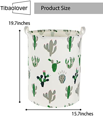 Laundry Basket Kids laundry hamper Cactus Hamper Toy Storage Bin Organizer - Image 7