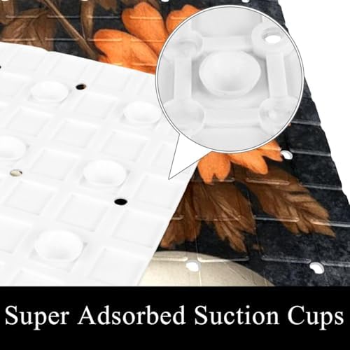 Shower Mat Bathtub Mat, 26.8x15.1 inch, Non-Slip Bath Mat - Image 3