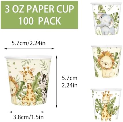 RUSPEPA 3 oz Bathroom Cups, Kids Disposable Paper Cups - Image 2