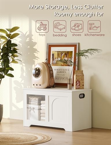 DINZI LVJ Storage Chest, Wooden Toy Box - Image 6