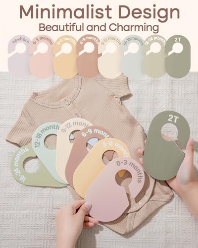 7 Pcs Baby Closet Size Dividers - Image 4