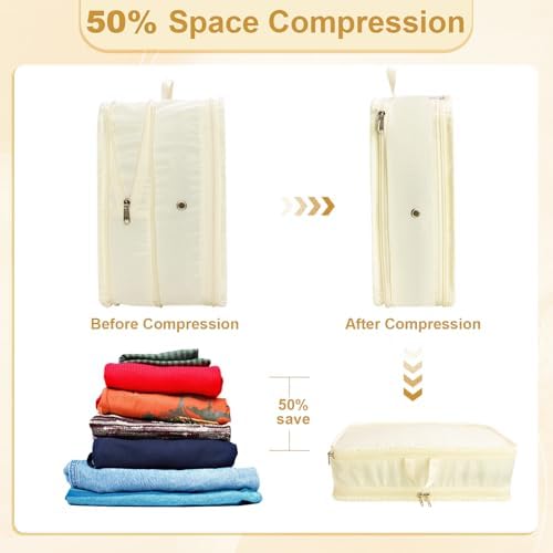 Packing Cubes for Travel Packing Organizers Compression Travel Cubes - Image 5