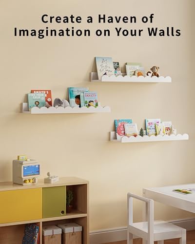 G&W Gruwald Nursery Book Shelves, Nursery Decor - Image 4
