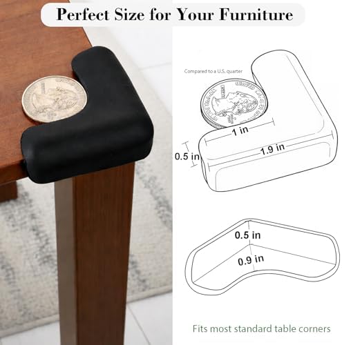 Corner Protector for Baby, 8 Pack EVA Foam Baby Proofing Corner Guards - Image 6