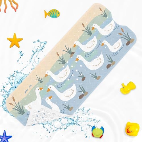 Bathtub Shower Mat 40X16 Inch, for Toddler - Image 4