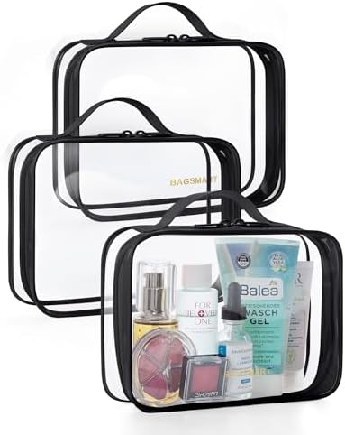 BAGSMART Clear Toiletry Bag by BAGSMART