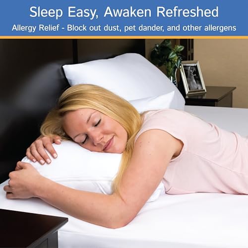 Twin Size Mattress or Box Spring Encasement Waterproof Zippered Protector - Image 4