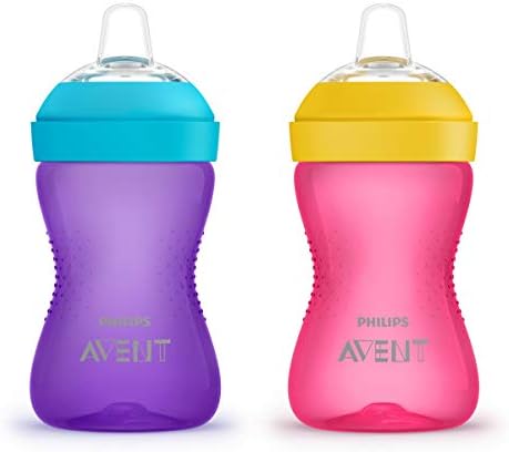 Philips Avent My Grippy Spout Sippy Cup, Soft Spout, 10 oz by PhilipsAvent