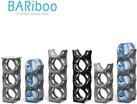 Bariboo Stackable Water Bottle Storage Rack Best Water Jugs 5 Gallon Organizer. - Image 6