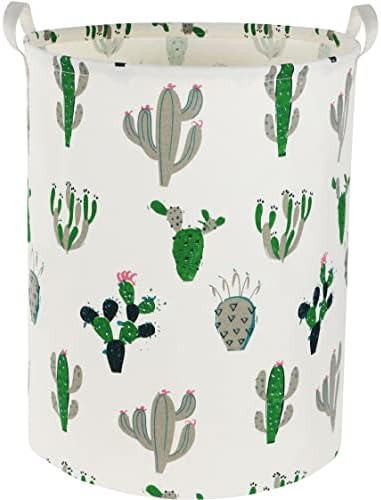 Laundry Basket Kids laundry hamper Cactus Hamper Toy Storage Bin Organizer by TIBAOLOVER