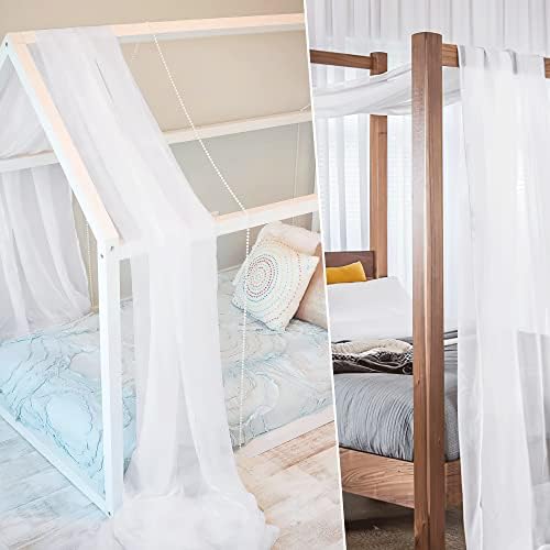 NICETOWN Cute Kids Bed Canopy for Nursery - Image 6
