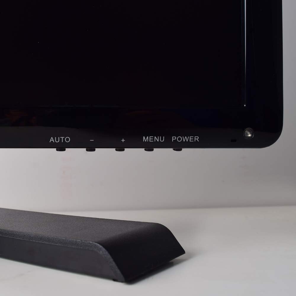 15" CCTV BNC Monitor VGA HDMI AV, 4:3 HD Display LCD Security Screen with USB Drive Player for Surveillance Camera STB PC 1024x768 Resolution Built-in Speaker Audio in/Out