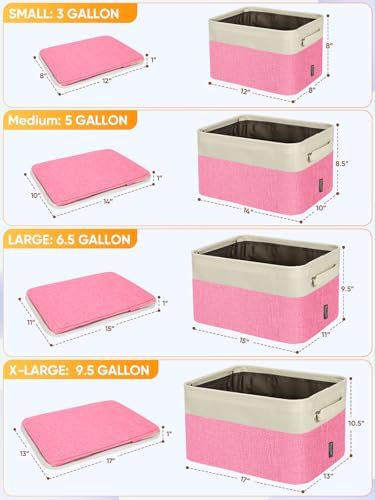 BALEINE 1 Pack Fabric Closet Storage Bins - Image 2