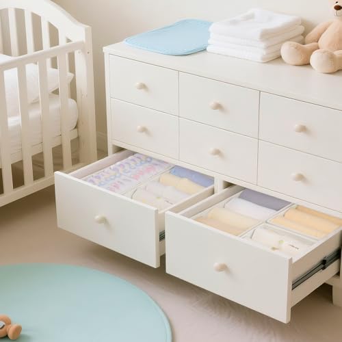 Criusia Drawer Organizer Clothes, 21 Pack Dresser Organizer - Image 4