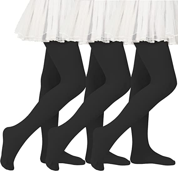Girls Ballet Dance Tights for Toddler Baby Soft Athletic Leggings Infant Elastic Dance Tights for Girls