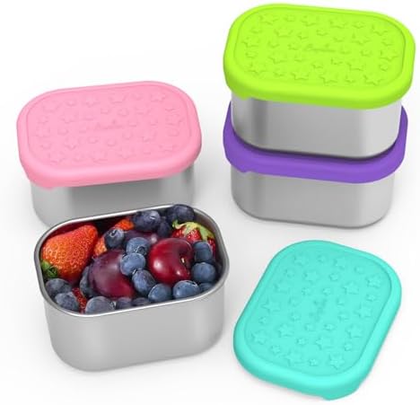 SOPHICO 8oz Kids Snack Containers by SOPHICO