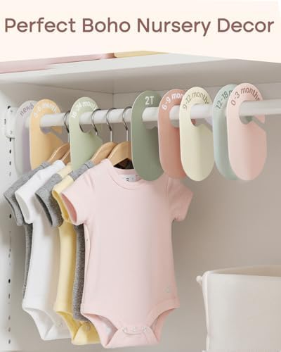 7 Pcs Baby Closet Size Dividers - Image 5