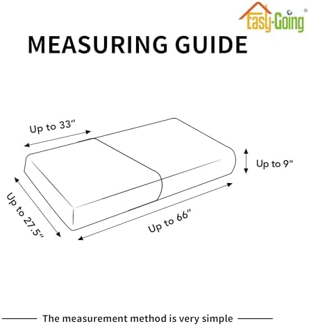 Easy-Going Waterproof Couch Cushion Covers, Non-Slip Leakproof Sofa Seat - Image 6