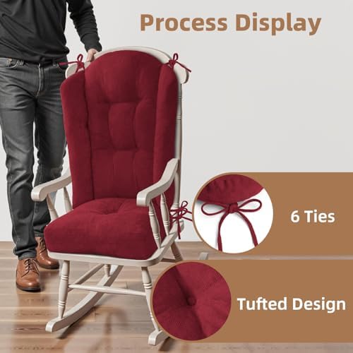 Wingback Rocking Chair cushion - Image 6