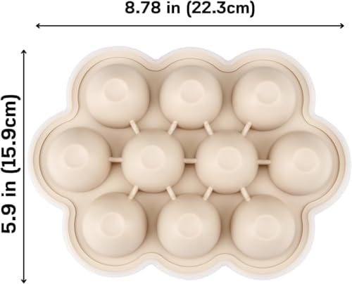 PandaEar 3-Pack Silicone Baby Food Freezer Trays - Image 4