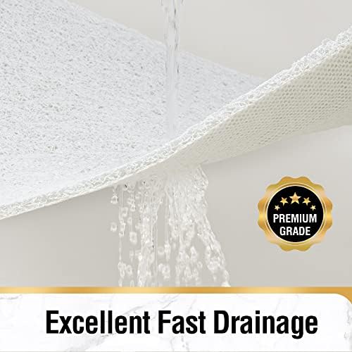 HITSLAM Square Shower Mat, 32 x 32 Inch Non Slip Bath Mat - Image 6