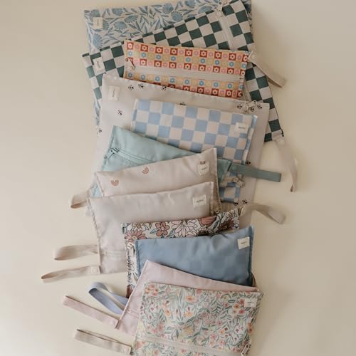 mushie Water Resistant Wet Bags | Large & Small Reusable Storage Bag - Image 2
