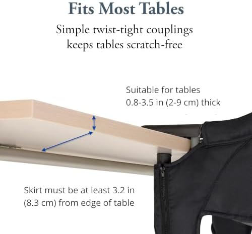 Inglesina Fast Table Chair, Powder Pink - Image 5